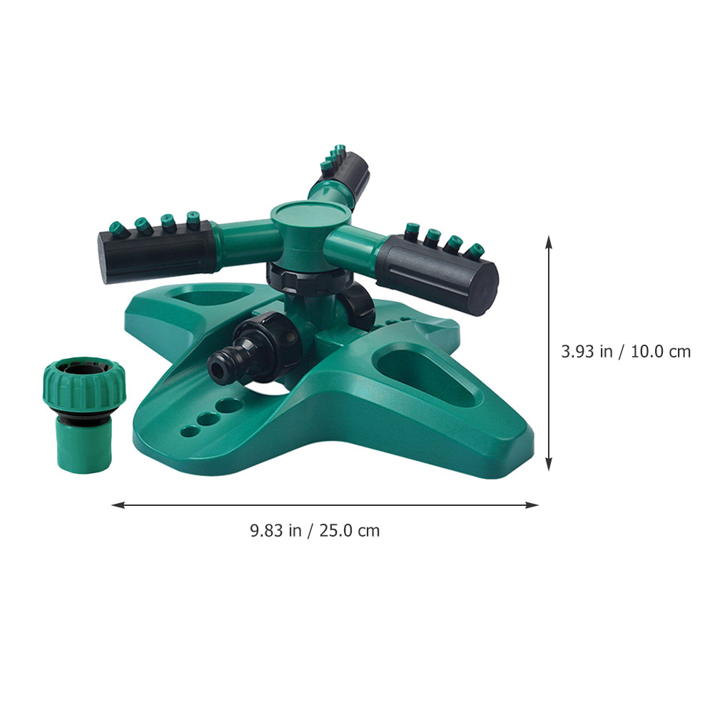 자동 회전식 스프링클러 1개, 360도 회전, 잔디 관 - Gardening Tools Vegetables 리뷰 및 가격