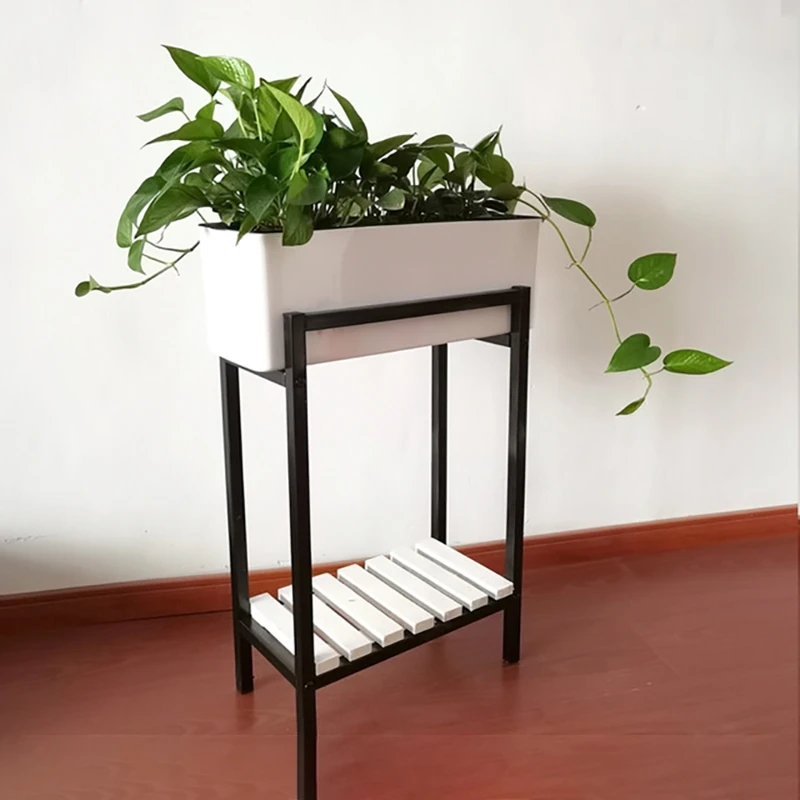직사각형 게으른 꽃 냄비 화분 수경 플라스틱 꽃 냄비  - Automatic Plant Waterer 리뷰 및 가격